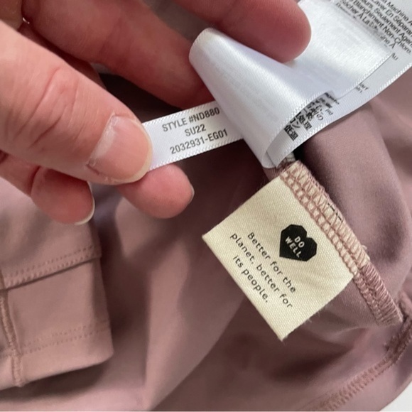 New Madewell MWL Flex Fitness Dress Mauve Shadow ND880 - Picture 7 of 10